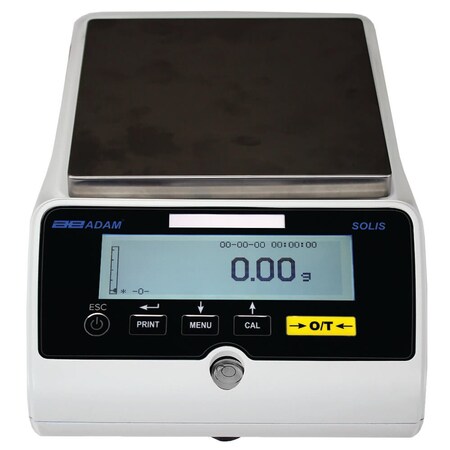 Adam Equipment Precision Balance, 3 Place, 6200g/.01g STB6202I